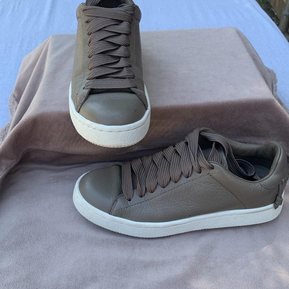 Coach Brown Sneakers Suede Low-Top